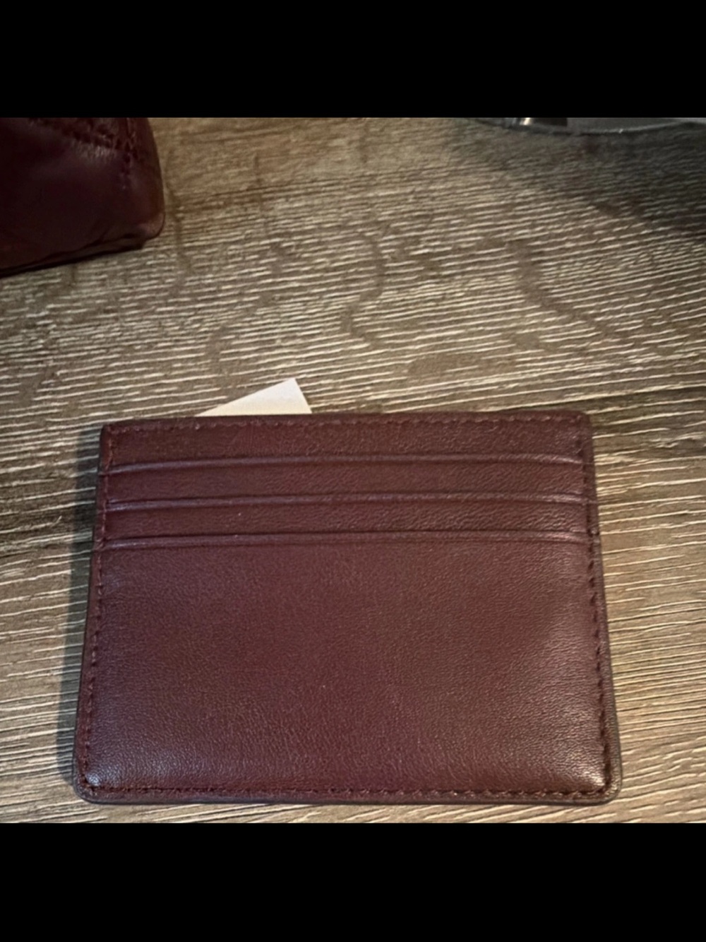 kate spade Natalia Quilted Burgundy Leather Shoulder Bag EUC Wallet match NWT - Picture 15 of 16